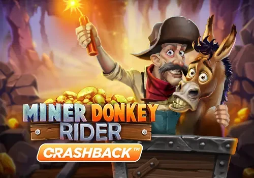 Miner Donkey Rider - Epic underground adventure slot game featuring treasure hunting and mining exploration themes